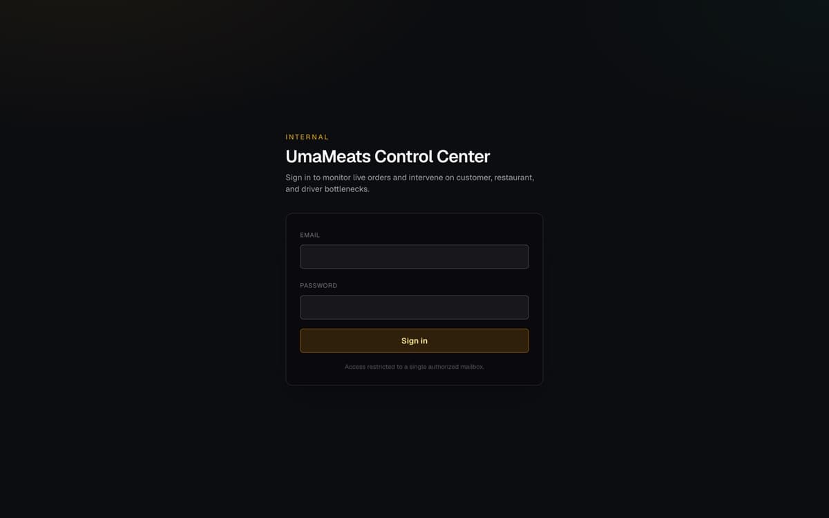 Ops Control Center